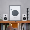 Edifier M60 WH Speakers, 66W RMS, Bluetooth 5.3, Hi-Res Audio, DSP, USB-C, 3.5mm AUX, ConneX, Handcrafted Enclosure, White