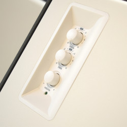 Edifier R1280T WH-SL 2.0 Speakers, 42W RMS, 2xRCA, Remote Control, Wooden Cabinet, White/Silver