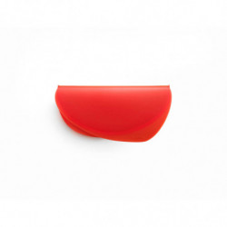 Lekue 1009029 Microwave Omelet Dish, 23 x 10 x 3.5 cm, Platinum Silicone, -60 to +220°C, Clear/Red