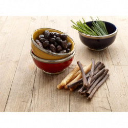 Lekue 1009038 Cracker and Grissini Baking Mold, 240 ml, Makes up to 30 crackers, Ø25x1.9 cm, -60 to +220°C, Brown