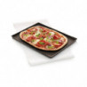 Tava pentru pizza Lekue 1009040, 40x30x1,2 cm, Perforata, Silicon platinat, -60/ +220 °C, Maro