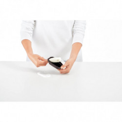 Set 4 forme pentru inghetata pe bat Lekue 1009044, 350 ml, -20°C / +100°C, Capace, Gri