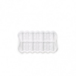 Lekue 1009048 Microwave Steamer with Rack, 1–2 servings, Platinum Silicone, Red