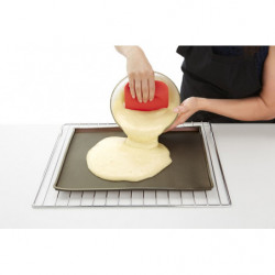 Lekue 1009100 Roll Baking Mat, 40x30 cm, Platinum Silicone, -60°C to +220°C, Brown