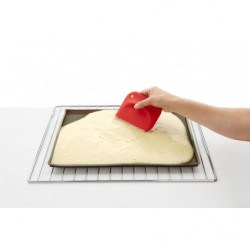 Lekue 1009100 Roll Baking Mat, 40x30 cm, Platinum Silicone, -60°C to +220°C, Brown
