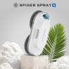 Spider SPRAY X Window Cleaning Robot, 72W, 3000 Pa, 65 ml, Smart Navigation, Automatic Power and Direction Adjustment, Fall Protection, White