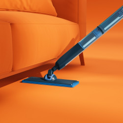 Philips OneUp 5000 XV5113/01 Electric Mop, 2Ah, 70 min, 50 m², 281/178 ml, 2 modes, 360° head, LED indicator, USB charging, Blue