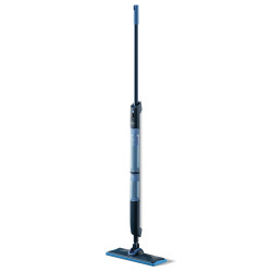 Mop electric Philips OneUp XV5113/01, 2 Ah, 70 min, 50 m², 281/178 ml, 2 moduri, cap rotativ la 360°, indicator LED, încărcare USB, albastru