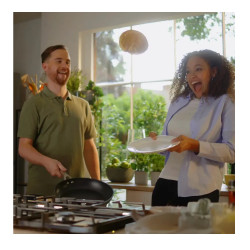 Ninja Zerostick Premium C35005DE 9-Piece Cookware Set, Non-Stick Technology, Up to 260°C, Induction Compatible, Black