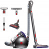 Dyson Big Ball Parquet 2 Bagless Vacuum Cleaner 228566-01, 600W, 165AW, 1.5 L, 2-stage Radial Root Cyclone technology, Automatic righting if tipped over, Nickel/Purple