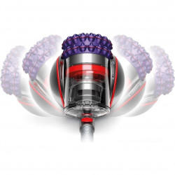 Dyson Big Ball Parquet 2 Bagless Vacuum Cleaner 228566-01, 600W, 165AW, 1.5 L, 2-stage Radial Root Cyclone technology, Automatic righting if tipped over, Nickel/Purple