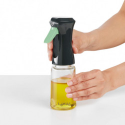 Lekue Oil and Olive Oil Spray 1009490, 150 ml, Ø6x20 cm, -4 to +80°C, BPA-free, Gray