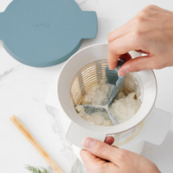 Lekue 1010155 Kefir and Yogurt Making Kit, 18.5 x 14.5 x 15.5 cm, -4 to 90°C, White/Blue