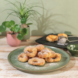 Lekue 1010156 Hot Air Fryer Baking Mat, 22x22 cm, -20/+220°C, Silicone, Gray