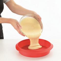 Φόρμα ψησίματος Lekue 1010161, Ø28 cm, Από -60 έως +220C, Πλατινένιο σιλικόνη, Κόκκινο