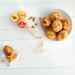 Set 6 forme pentru briose Lekue 1010163, Ø7 cm, -60°C/+220°C, Silicon platinat, Rosu