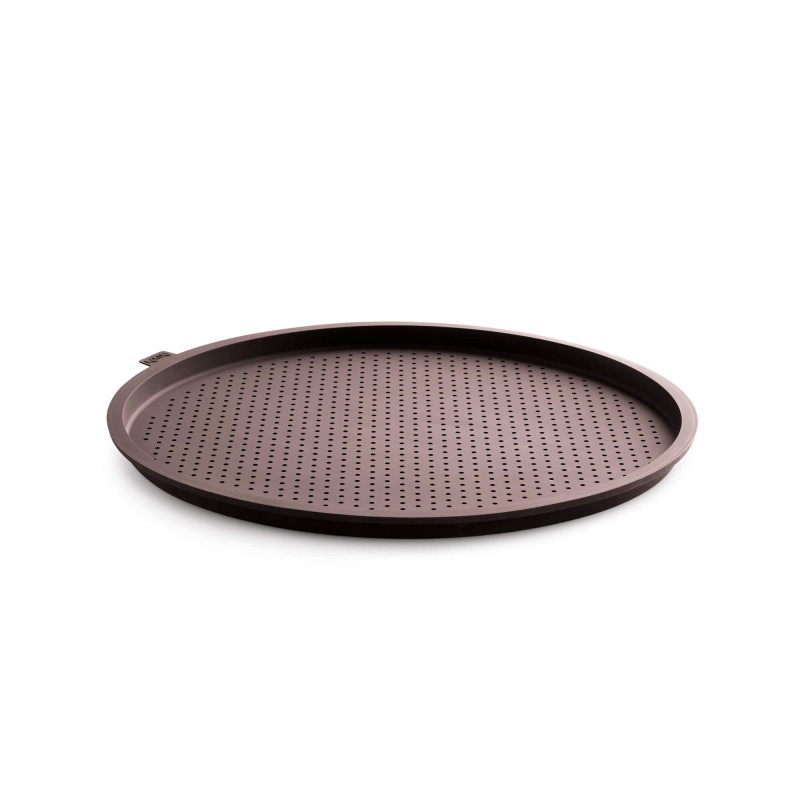 Lekue Pizza Baking Pan 1010177, Ø36x1.8 cm, Perforated, Roll-up, -60/+220°C, Bronze