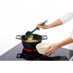 Черпак за супа Lekue 1010180, 29 см, Против надраскване, Гъвкава глава, 4/220°C, Зелен