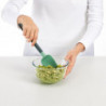 Lekue 1010184 Stirring Spatula, 29 cm, 4/220°C, Flexible Head, Silicone/Plastic, Green