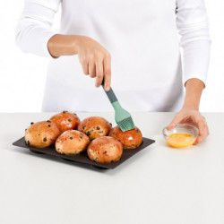 Lekue 1010185 Spatula, 21 x 1.8 x 4 cm, -4 to +220°C, Scratch-resistant, Polyester resin, Green