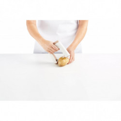 Lekue 1010191 Vegetable Cutter, Stainless Steel Blades, Beige