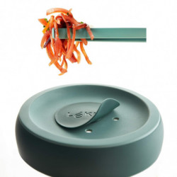 Lekue 1010192 Vegetable Pickling Set, 2 x 700 ml, Pressing Disc, -20/+100°C, 3 pieces, Green