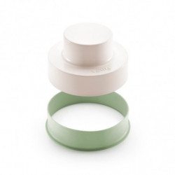 Lekue 1010193 Vegetable Burger Maker, -20/+80°C, ABS, Green