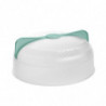 Capac protectie pentru cuptorul cu microunde Lekue 1010203, Ø24,5 cm, +4°C/+220°C, Verde