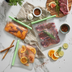 Торбичка за съхранение и замразяване Lekue 21.5xH18.5cm, силиконова