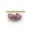 Lekue 1010208 Storage and Freezing Bag for Liquids and Food, 500 ml, Silicone, Spill-proof, Labeling Area, Multifunctional, -60/+220°C, Green