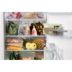 Lekue 1010208 Storage and Freezing Bag for Liquids and Food, 500 ml, Silicone, Spill-proof, Labeling Area, Multifunctional, -60/+220°C, Green