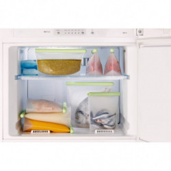 Lekue 1010208 Storage and Freezing Bag for Liquids and Food, 500 ml, Silicone, Spill-proof, Labeling Area, Multifunctional, -60/+220°C, Green