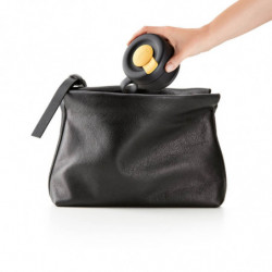 Lekue On The Go 1010232 Collapsible Cup, 350 ml, -20/+100°C, Airtight seal and leak-proof, Gray