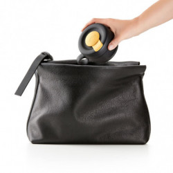 Lekue On The Go 1010233 Collapsible Cup, 350 ml, -20/+100°C, Airtight seal and leak-proof, Coral