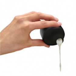 Lekue On The Go 1010237 Dressing and Sauce Container, 50 ml, 5.3 x 5.3 x 5.5 cm, -20°C / +100°C, Polypropylene, Black