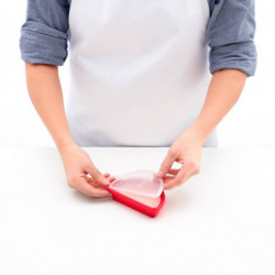 Set 4 forme pentru inghetata pe bat Lekue 1010239, 340 ml, -20°C/+100°C, Silicon platinat, Multicolor