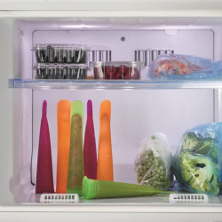 Lekue 1010240 Popsicle Mold Set (3 molds), 360 ml, -60°C / +220°C, Platinum-cured silicone, Multicolor