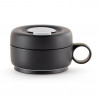 Lekue On The Go 1010232 Collapsible Cup, 350 ml, -20/+100°C, Airtight seal and leak-proof, Gray