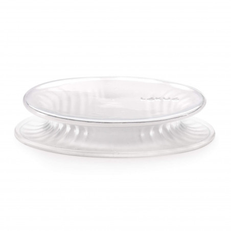 Lekue 1010212 Storage Lid, 11–14 cm, Silicone, Airtight Seal, -60/+220°C, Clear
