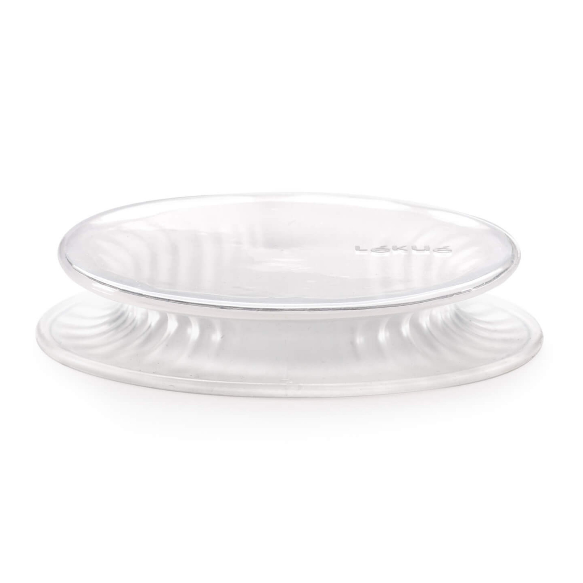 Capac din silicon Lekue 1010212, 11-14 cm, Ermetic, -60/+220 °C, Transparent