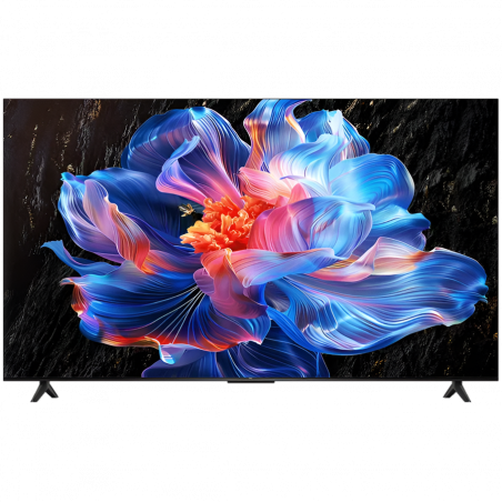 Τηλεόραση TCL 65P6K, 65″ (165 cm), 4K UHD LED, 3840×2160, Google TV, Dolby Audio, HDR10, Wi-Fi, Bluetooth, Μαύρο