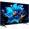 Τηλεόραση TCL 75P7K, 75″ (191 cm), QLED, Smart TV, 4K UHD (3840×2160), Κατηγορία ενεργειακής απόδοσης F, Google TV, Wi-Fi, HDR10+, Μαύρο
