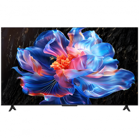 Τηλεόραση TCL 55P6K, 55″ (139 cm), 4K UHD LED, 3840×2160, Google TV, Dolby Audio, HDR10, Wi-Fi, Bluetooth, Μαύρο
