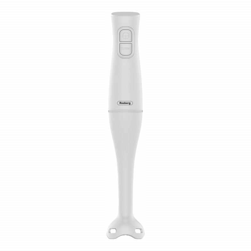 Rosberg R51112O Hand Blender, 400W, 2 speeds, Adjustable attachment, White