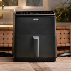 Φριτέζα ζεστού αέρα Cosori Dual Blaze™ CAF-P583S, 6,4 L, Μαύρο
