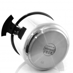 Oala sub presiune Royalty Line RL-PS6L, 6 L, 80 kPa, Otel inoxidabil, Supapa de siguranta, Inductie, Argintiu