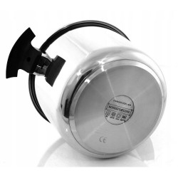 Oala sub presiune Royalty Line RL-PS8L, 8 L, 80 kPa, Otel inoxidabil, Supapa de siguranta, Inductie, Argintiu