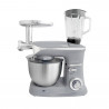 Robot de bucatarie 3in1 Royalty Line RL-PKM1900, 7BG, 1900W, 6.5 Litri, Blender, Mixer Planetar, Tocator, Argintiu