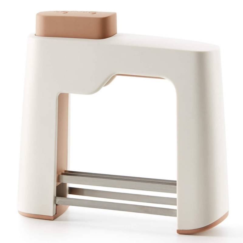 Lekue 1010191 Vegetable Cutter, Stainless Steel Blades, Beige