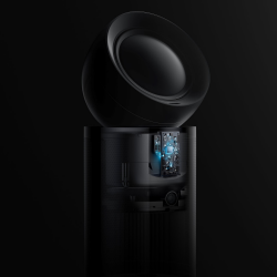 Dreame AirPursue PM20 CVF14A Air Purifier, 48 m², Automatic Features, Heating, Plasma and UVC Sterilization, TVOC, LCD, HEPA, White/Bronze